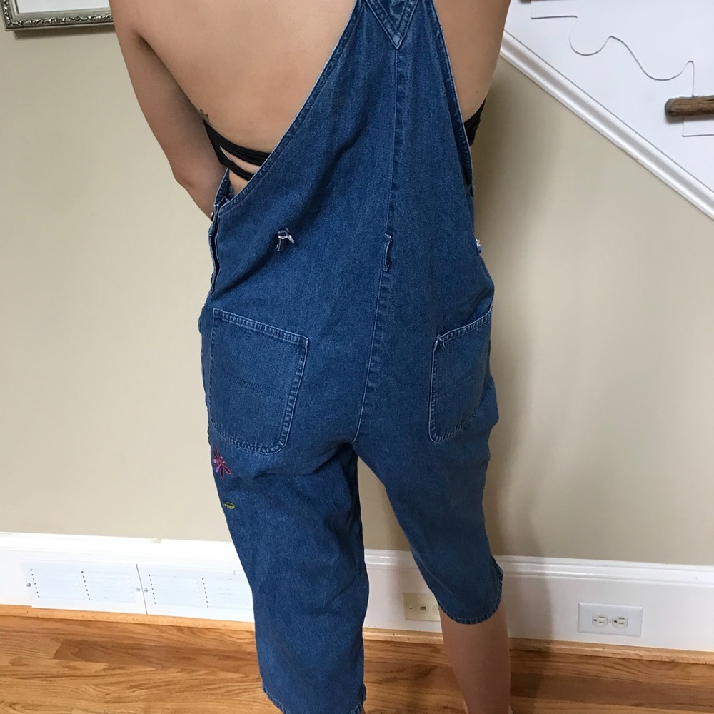 Flower overalls!
